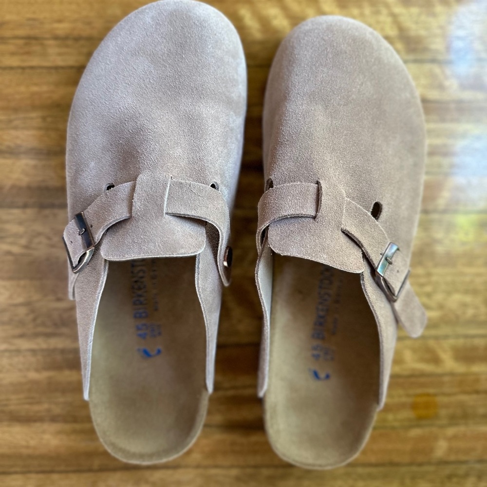 Birkenstock NEW Boston Soft Footbed.Suede Leather SIZE 12(45)